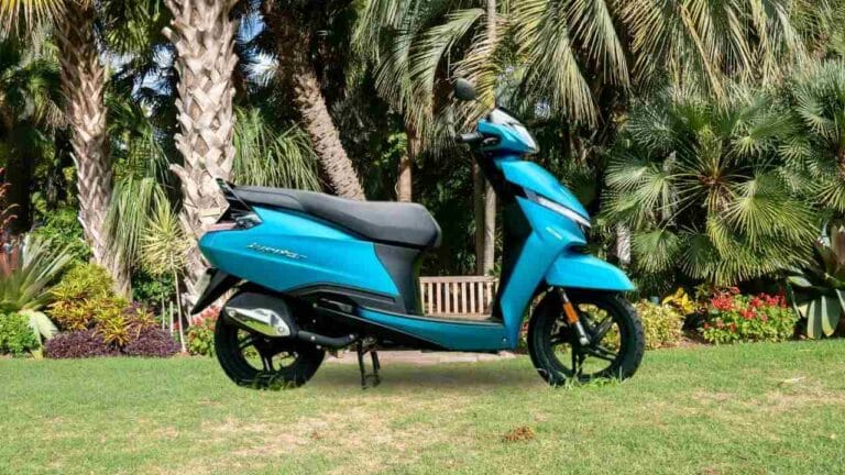 TVS Jupiter Standing at Garden area