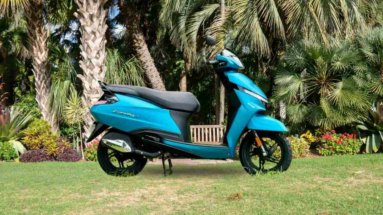 TVS Jupiter Standing at Garden area